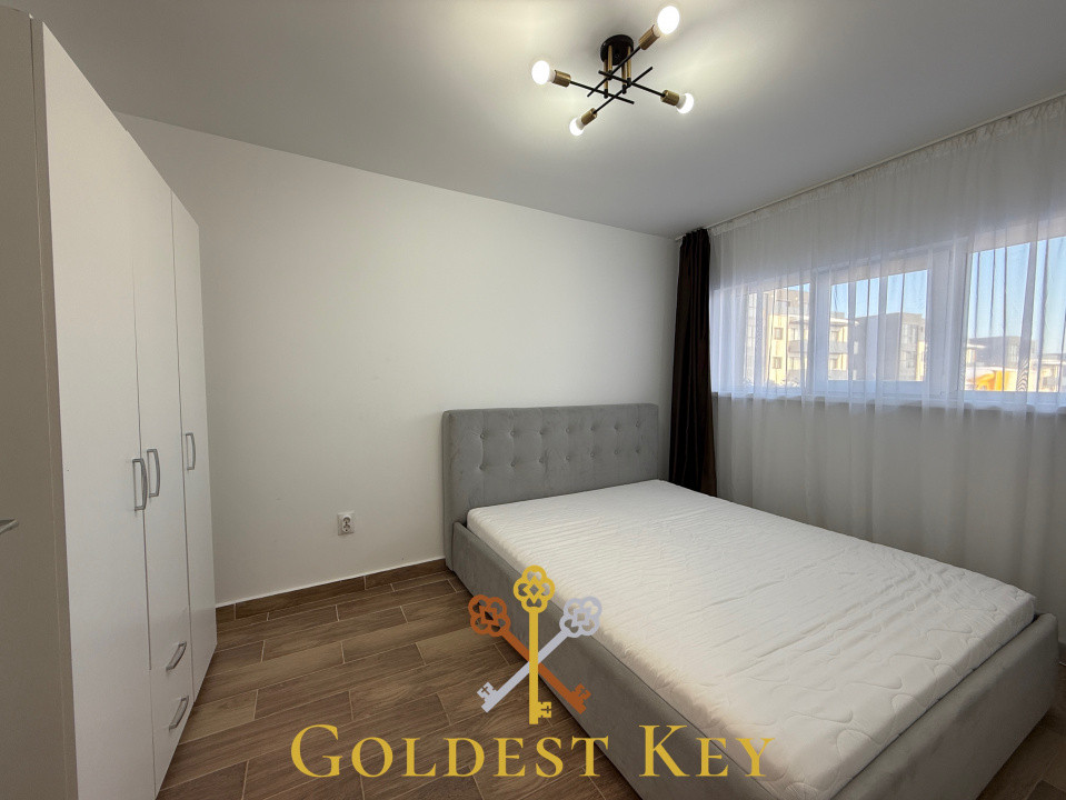 Apartament cu 3 camere finisat și mobilat complet