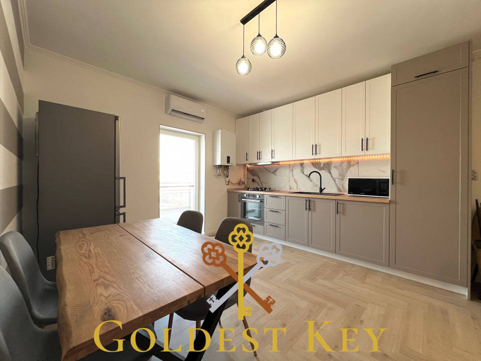 La prima închiriere! Apartament modern, complet mobilat și utilat!