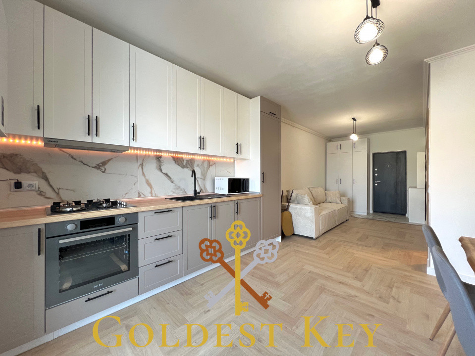 La prima închiriere! Apartament modern, complet mobilat și utilat!