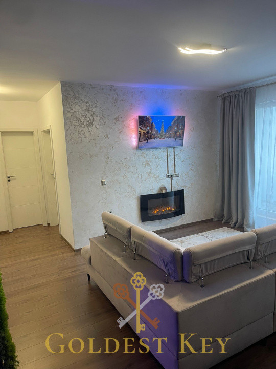 Apartament la cheie cu 2 camere și terasă generoasă 