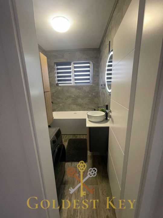 Apartament la cheie cu 2 camere și terasă generoasă 