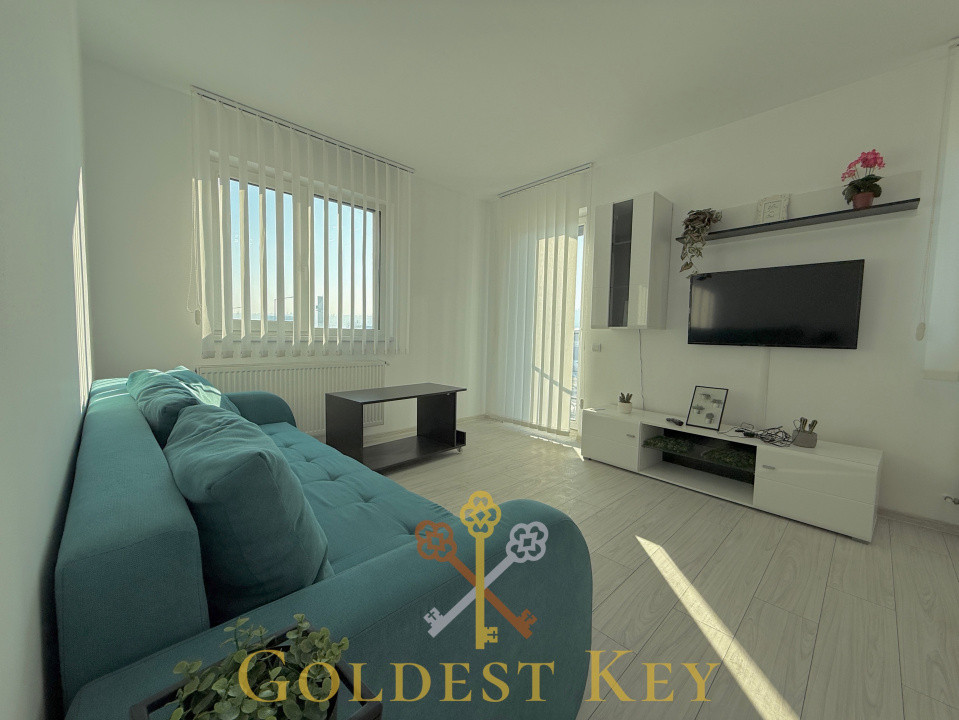 Apartament cu 2 camere, balcon și parcare subterană 