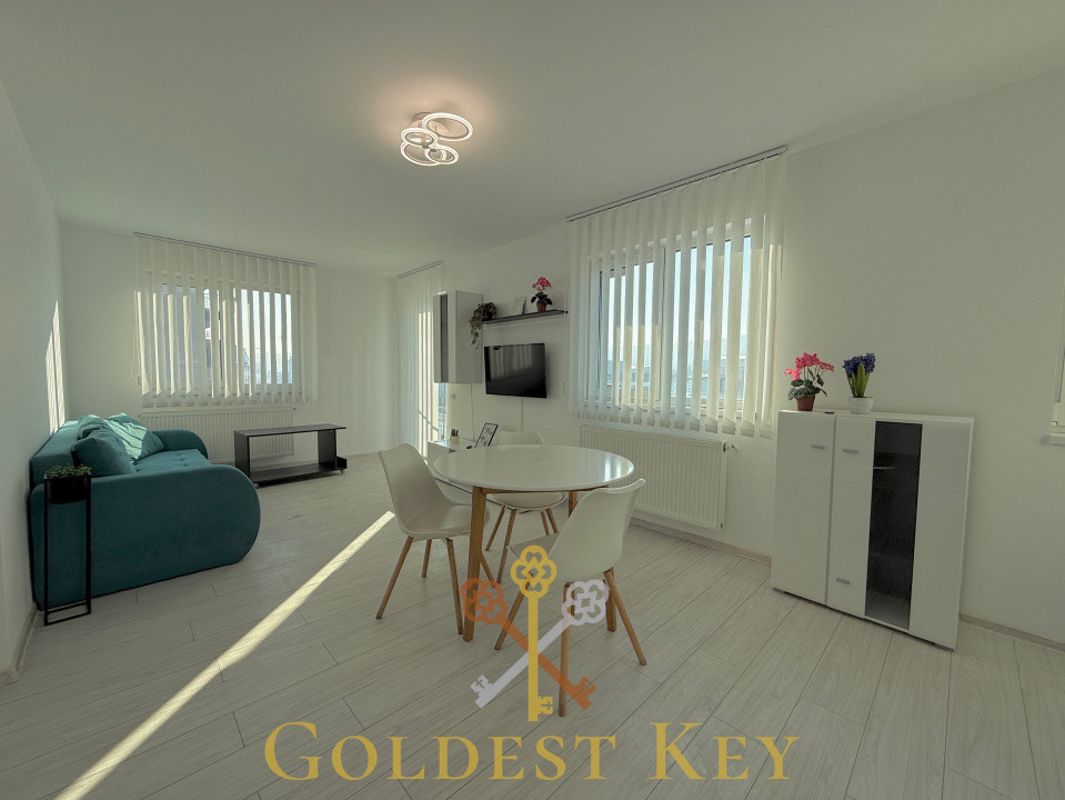 Apartament cu 2 camere, balcon și parcare subterană 