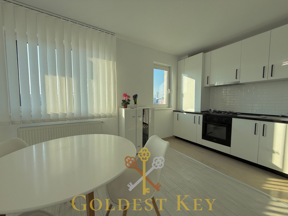 Apartament cu 2 camere, balcon și parcare subterană 