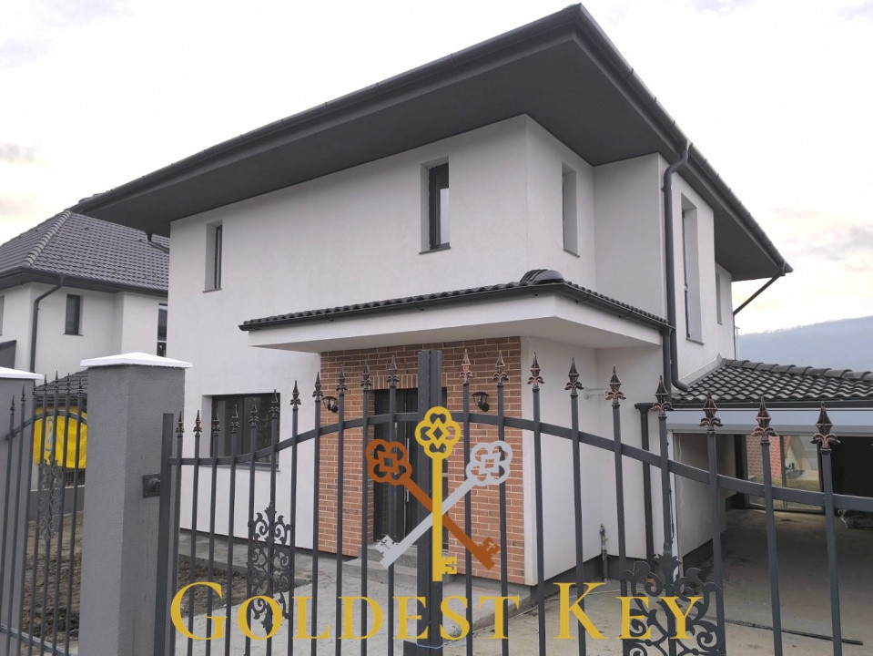 Casă individuală finisată nouă! Singur în curte, Garaj! Baciu Popești 