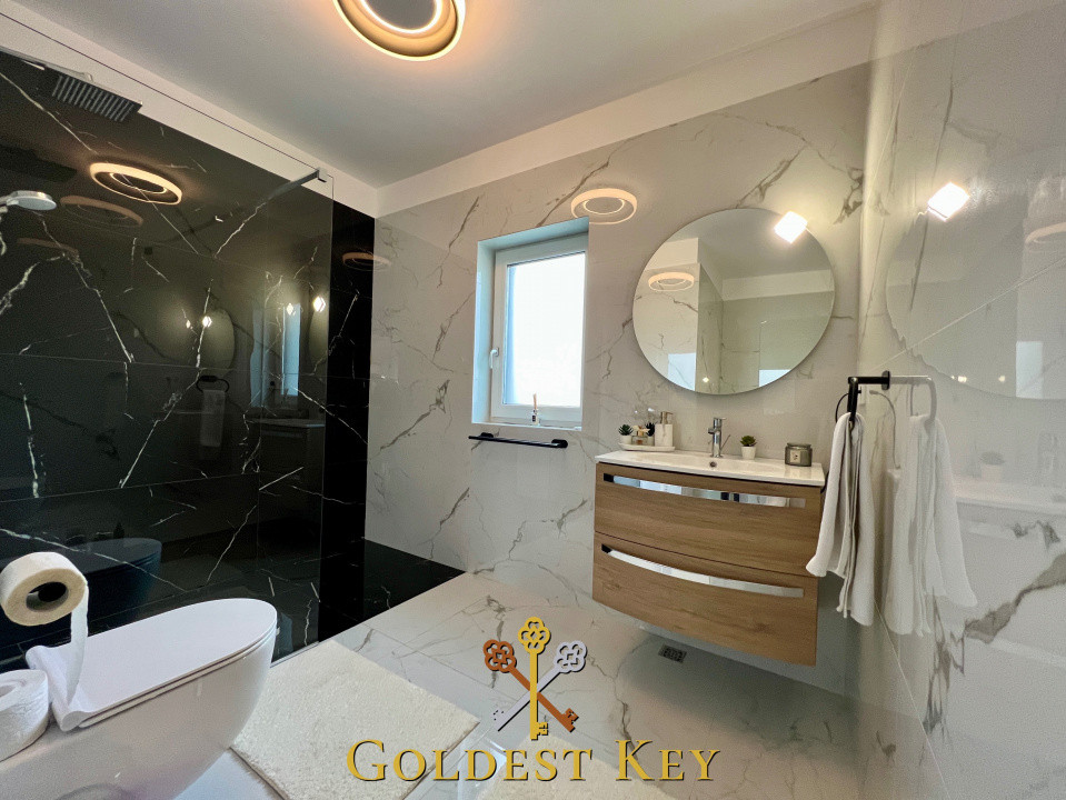 Casa individuală ultramodernă 4 camere 2 băi, încălzire în pardoseală 