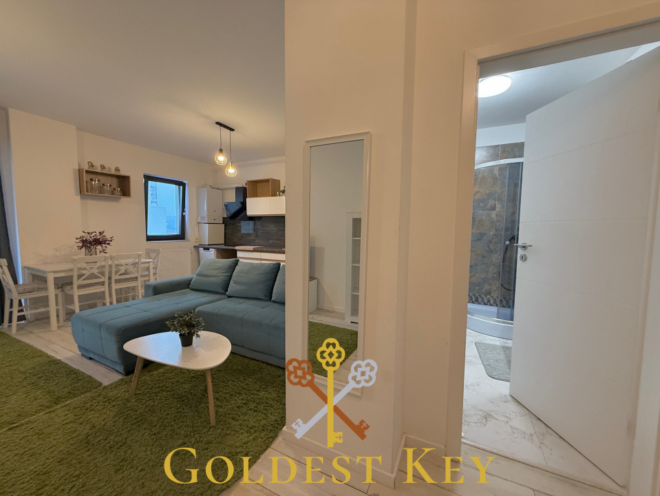 Apartament modern cu 2 camere, balcon și parcare subterană 