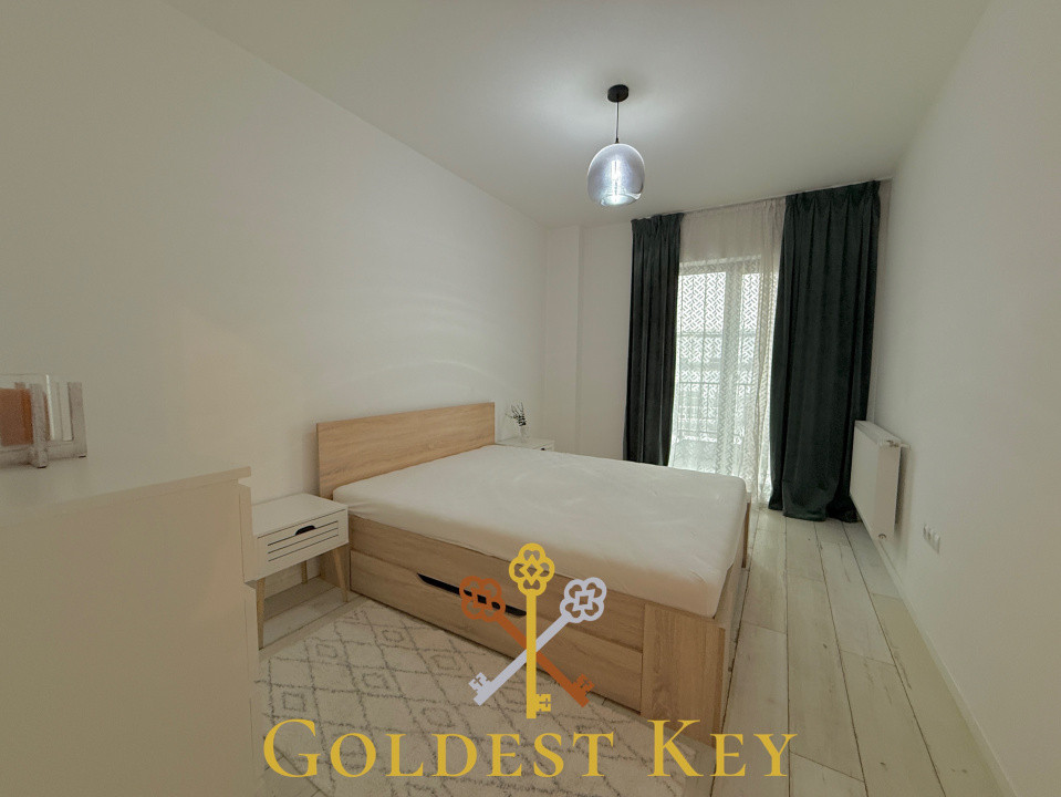 Apartament modern cu 2 camere, balcon și parcare subterană 