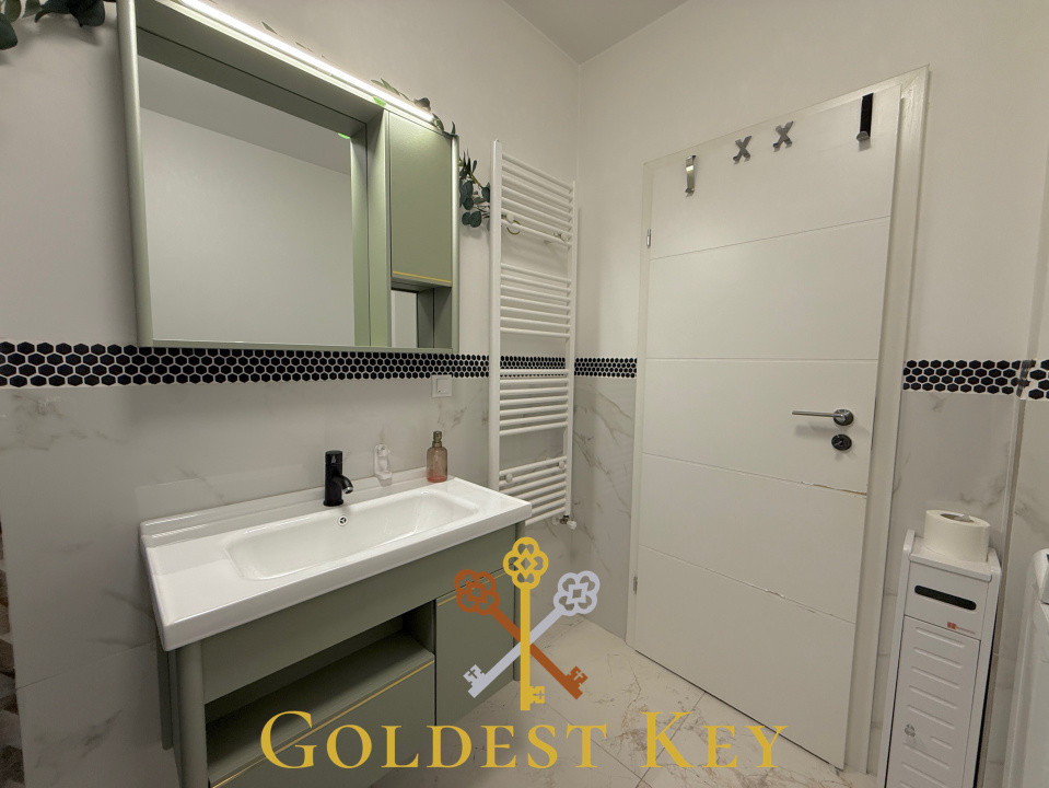 Apartament modern cu 2 camere, balcon și parcare subterană 