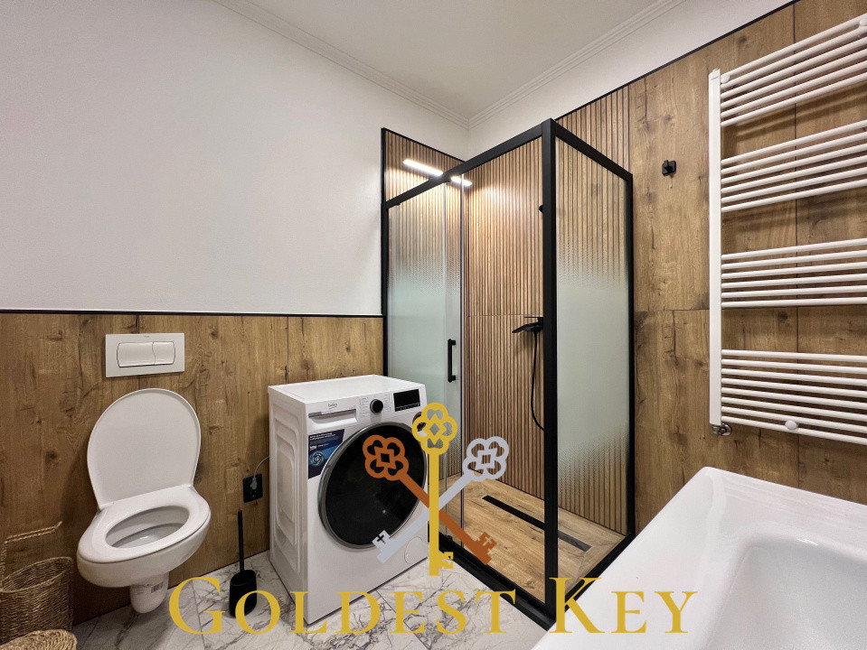 Prima închiriere! Apartament modern cu 2 camere, mobilat și utilat! 