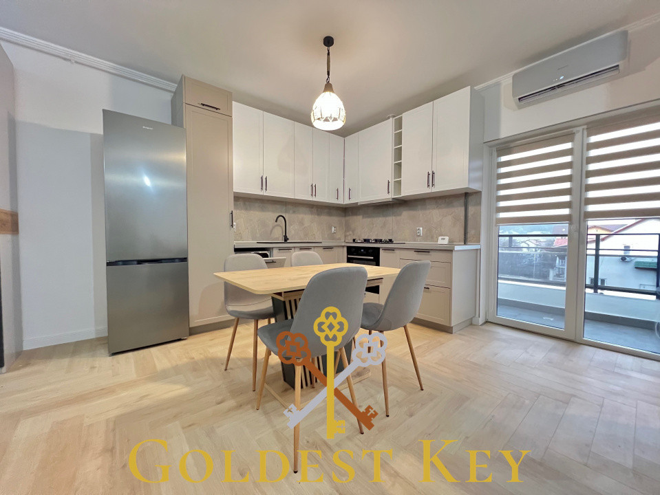 Prima închiriere! Apartament modern cu 2 camere, mobilat și utilat! 