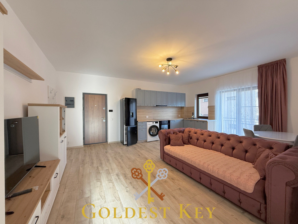 Apartament modern cu 2 camere, balcon și 2 locuri de parcare