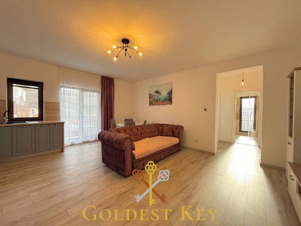 Apartament modern cu 2 camere, balcon și 2 locuri de parcare