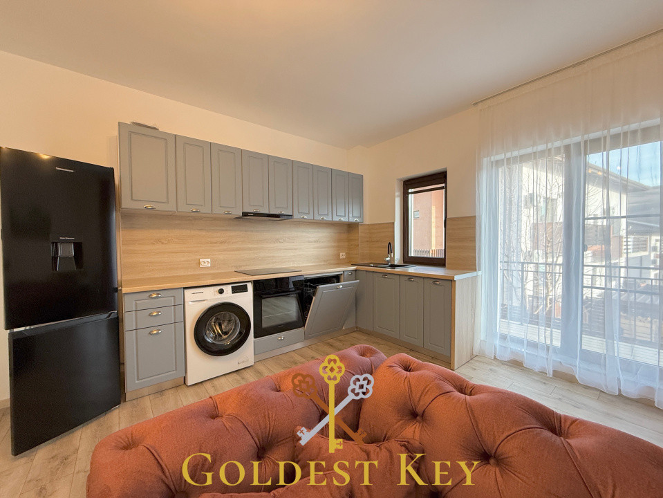 Apartament modern cu 2 camere, balcon și 2 locuri de parcare