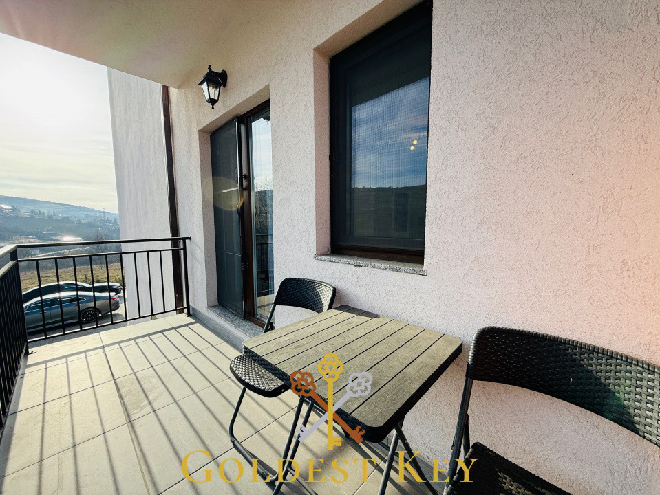 Apartament modern cu 2 camere, balcon și 2 locuri de parcare