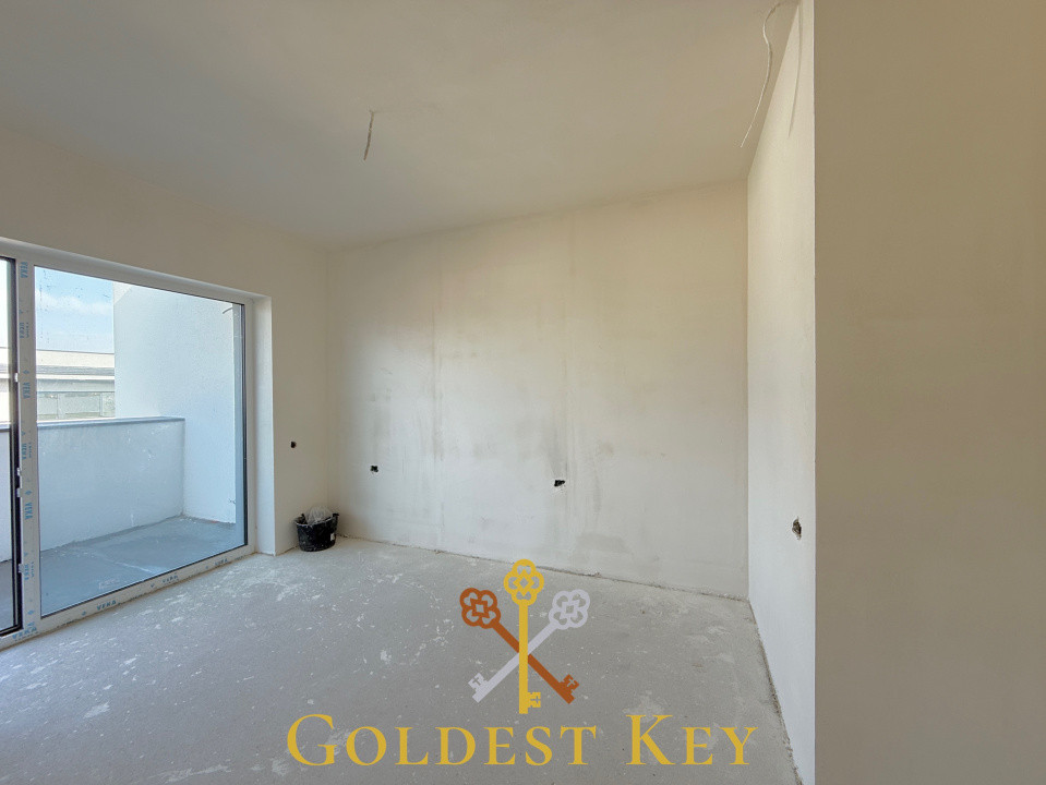 Apartament de tip penthouse cu 3 camere, terasă, boxă și parcare