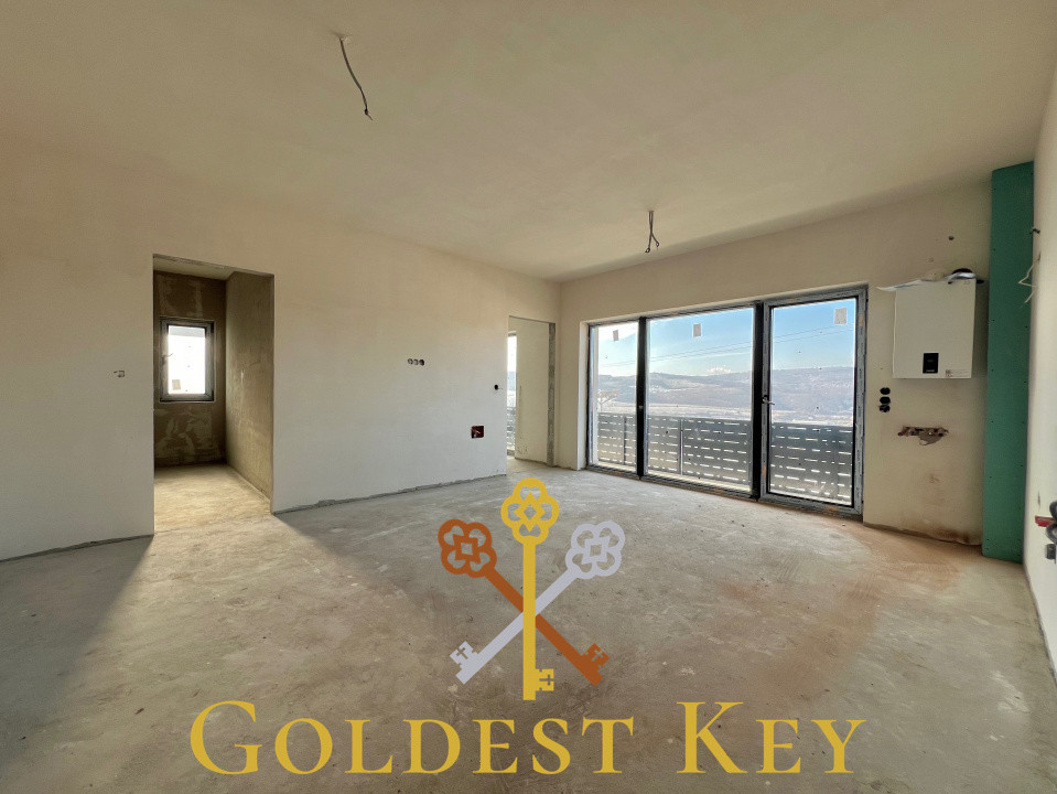 Nou! Apartament semifinisat cu 2 camere și parare! Zona Petrom