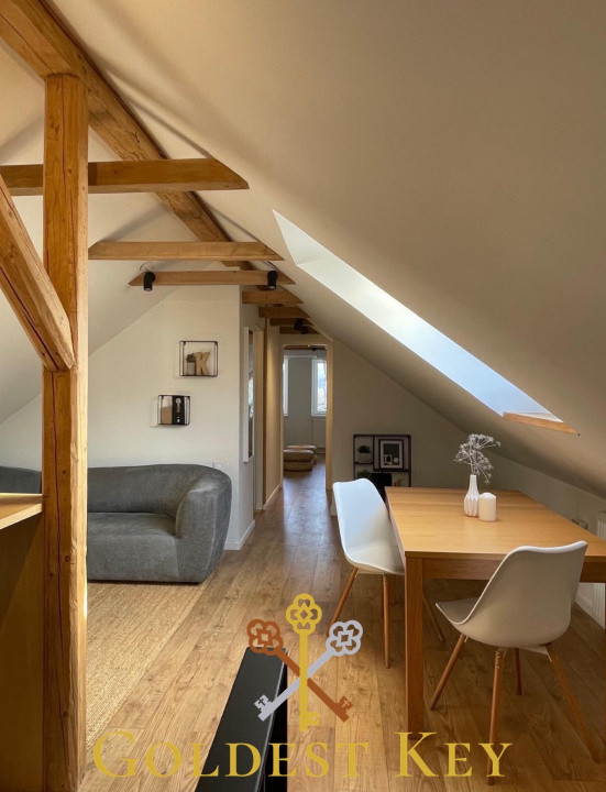 Apartament complet mobilat și utilat, cu parcare inclusă! Bună ziua! 