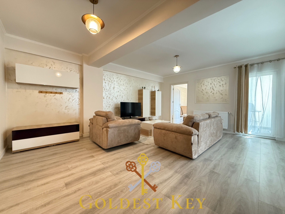 Apartament modern spațios cu 2 camere și balcon. PET-FRIENDLY