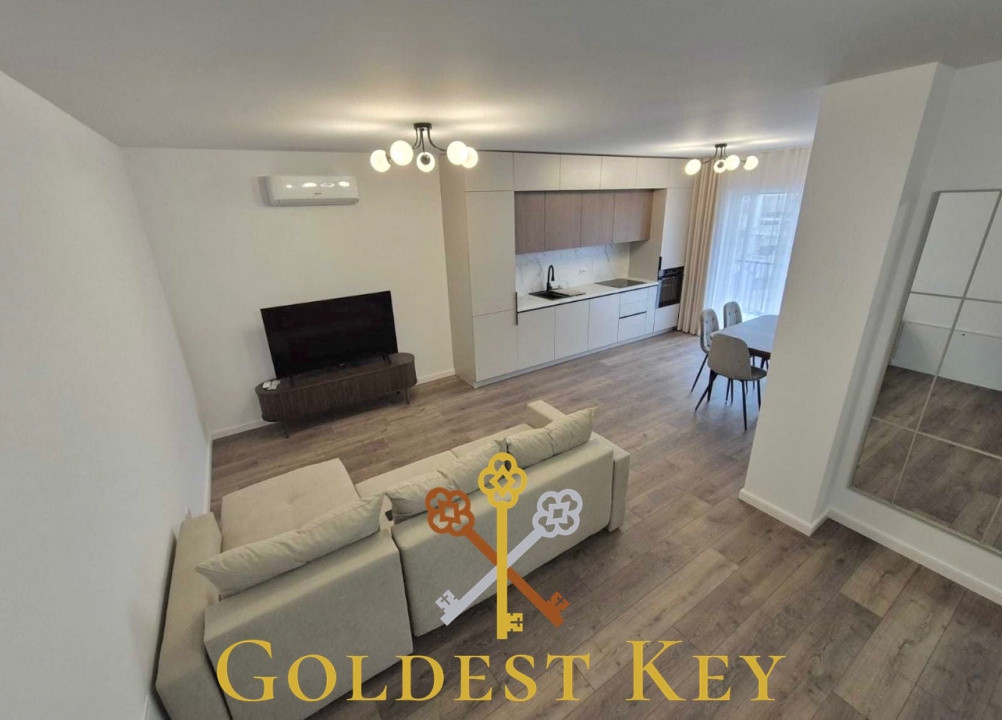 La prima închiriere! Apartament modern, 2 camere și balcon! Iris 