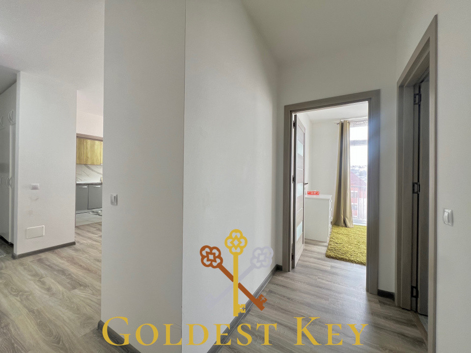 Apartament modern cu 3 camere, 2 băi, balcon și parcare! Baciu