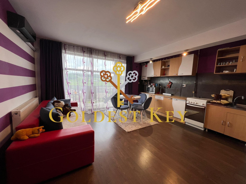 Apartament 2 camere, balcon. Aer conditionat. Lift. Orientat SUD.