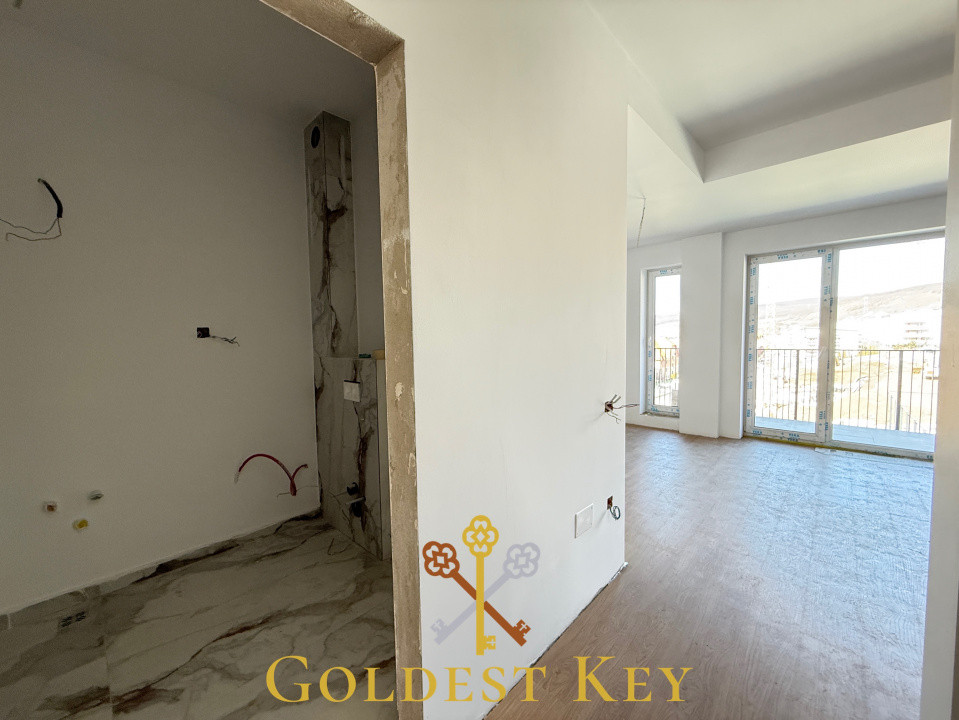 Apartament în curs de finisare cu 1 cameră, balcon și parcare 