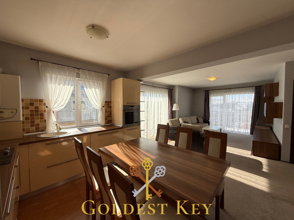 Apartament cu 2 camere și terasă, etaj intermediar BACIU