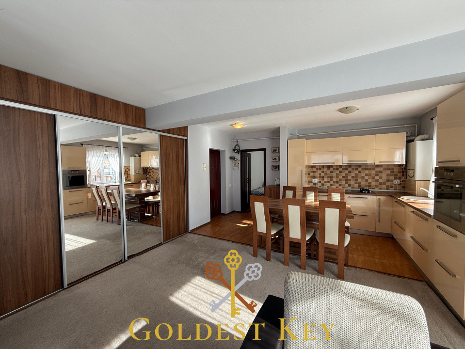 Apartament cu 2 camere și terasă, etaj intermediar BACIU