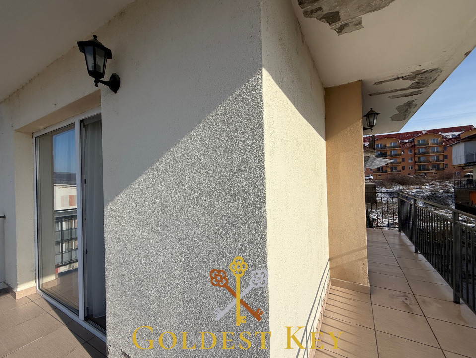 Apartament cu 2 camere și terasă, etaj intermediar BACIU