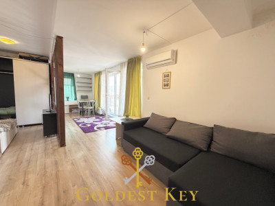 Apartament cu 1 camere decomandat, terasă și parcare