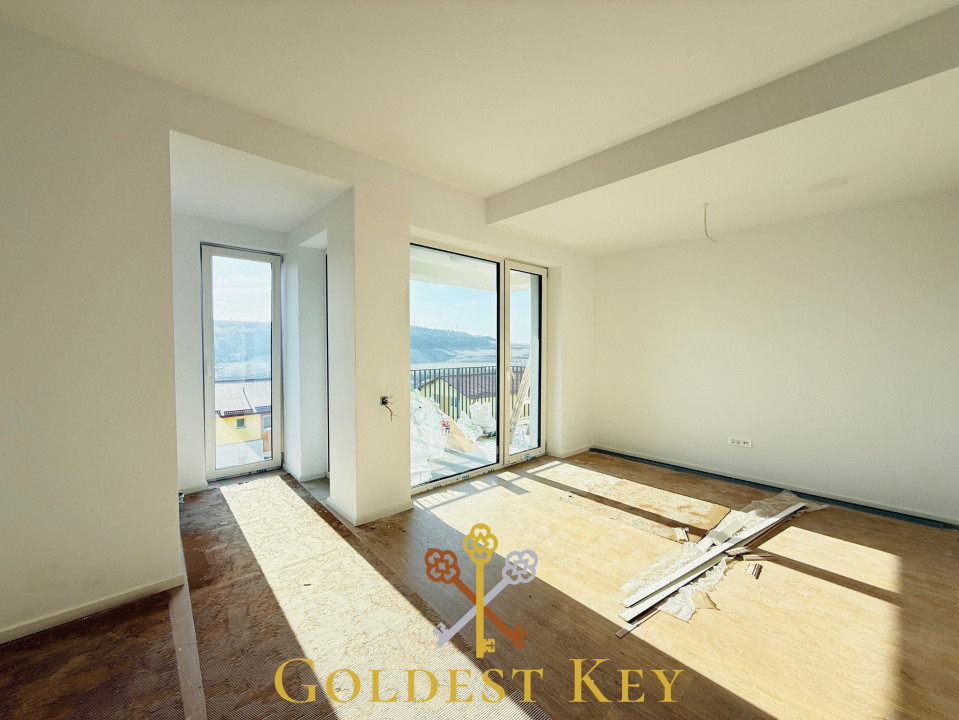 Apartament cu 3 camere, balcon și parcare exterioară. Bloc NOU