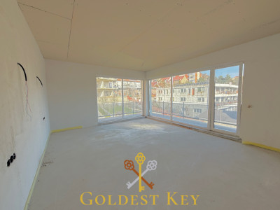 Apartament SEMIFINISAT cu 2 camere, terasă și parcare subterană 