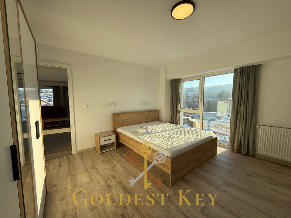 La prima închiriere- apartament cu 2 camere generoase și 2 terase 