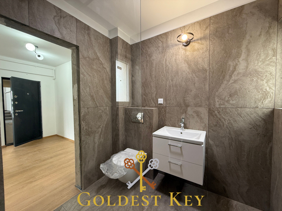 Apartament cu 3 camere, încălzire în pardoseală 