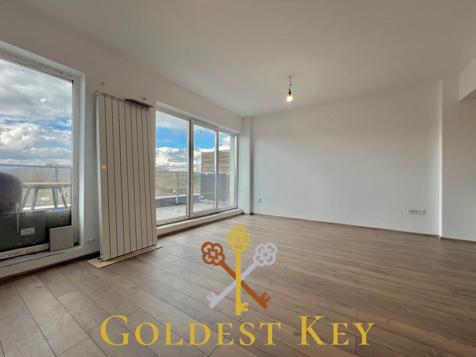 Nou! Apartament finisat cu o cameră, terasă și parcare!