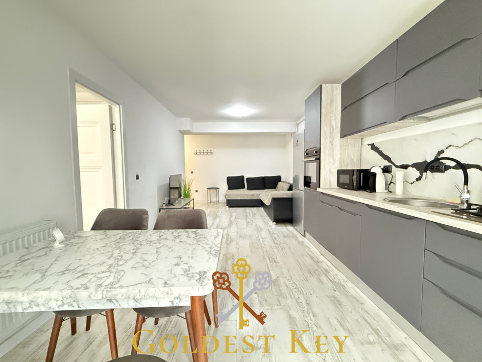 Apartament cu 2 camere, balcon și parcare subterană extra 