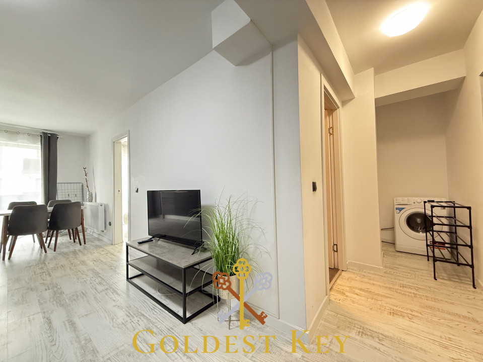 Apartament cu 2 camere, balcon și parcare subterană extra 