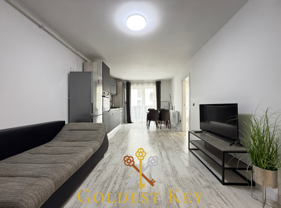 Apartament cu 2 camere, balcon și parcare subterană extra 