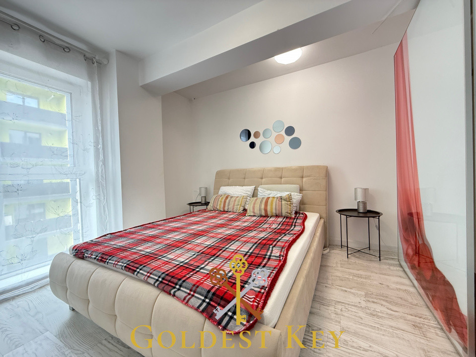 Apartament cu 2 camere, balcon și parcare subterană extra 