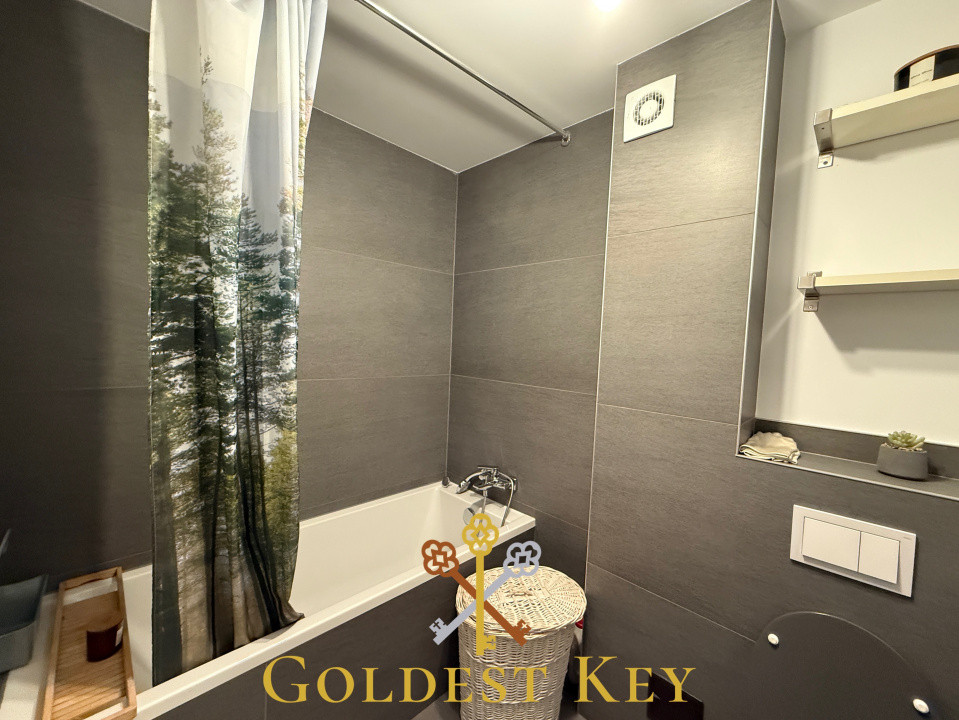 Apartament cu 2 camere, bucatarie separata și garaj subteran 