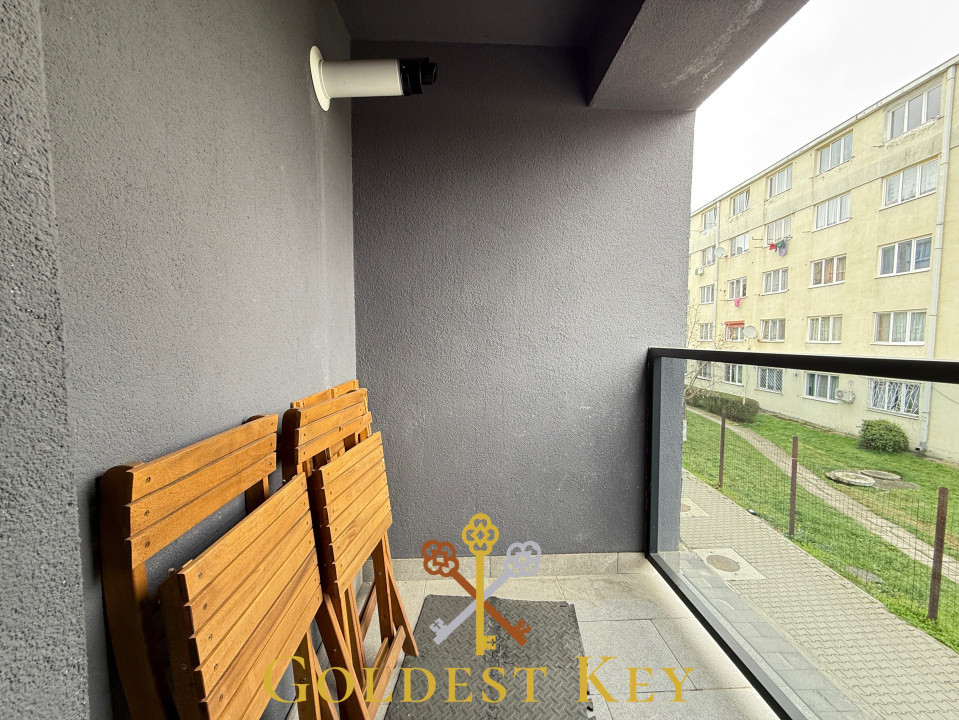 Apartament cu 2 camere, bucatarie separata și garaj subteran 