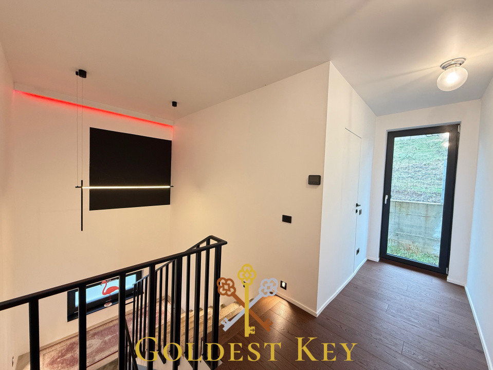 Casa ultrafinisată cu design deosebit în Baciu zona Petrom