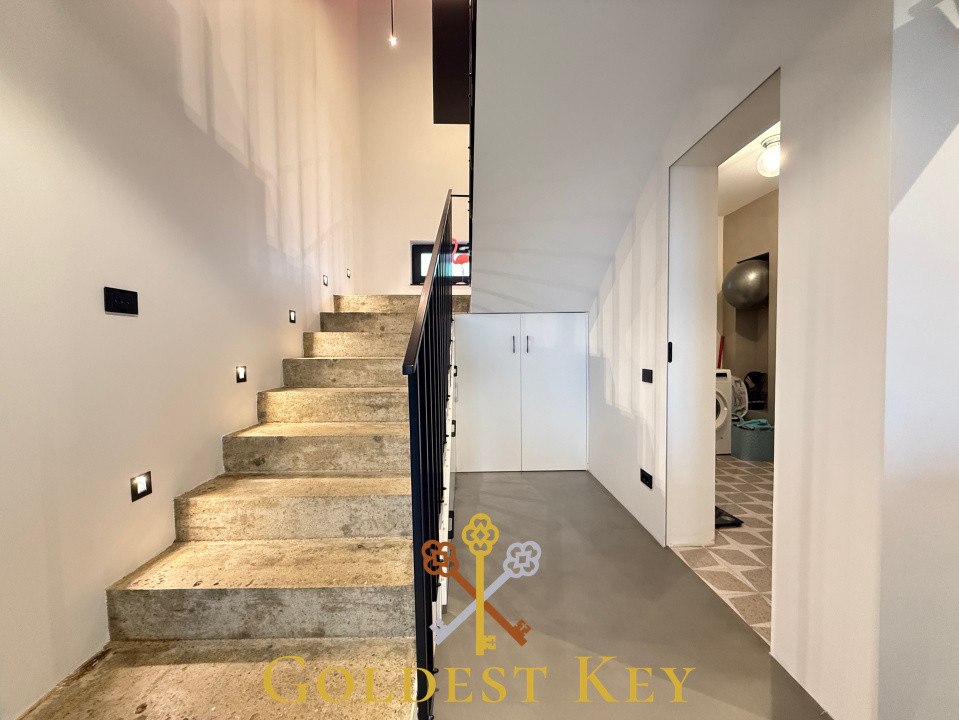 Casa ultrafinisată cu design deosebit în Baciu zona Petrom