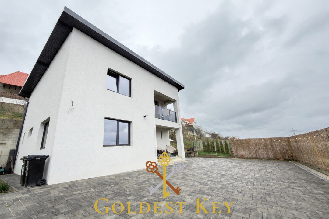 Casa ultrafinisată cu design deosebit în Baciu zona Petrom