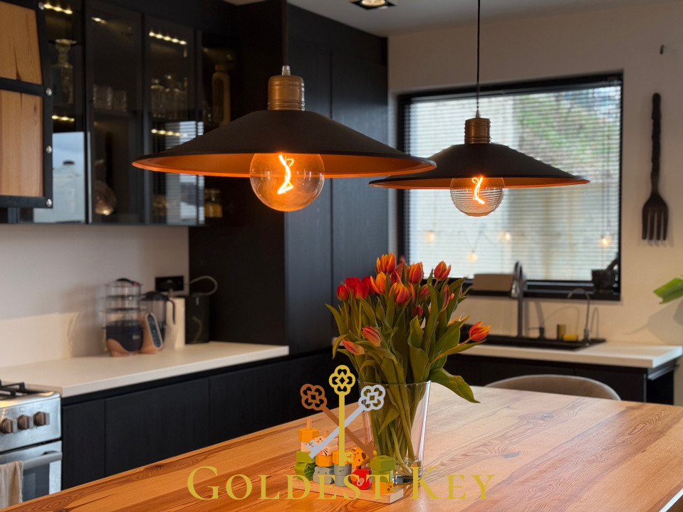 Casa ultrafinisată cu design deosebit în Baciu zona Petrom