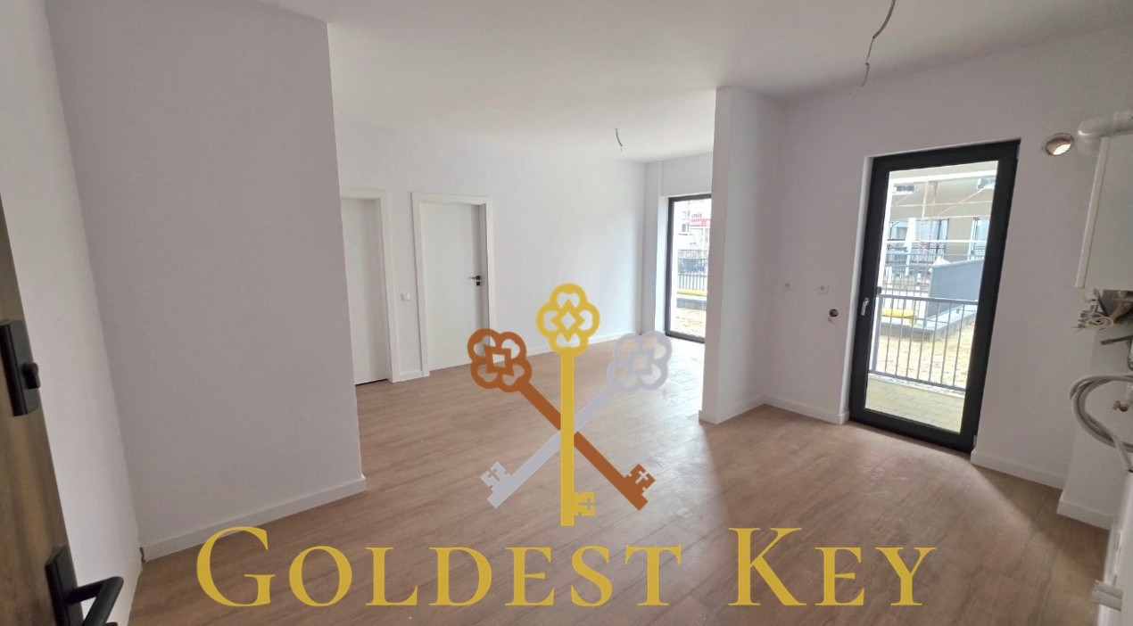 Apartament nou cu 2 camere și balcon! Complet finisat! Floresti 