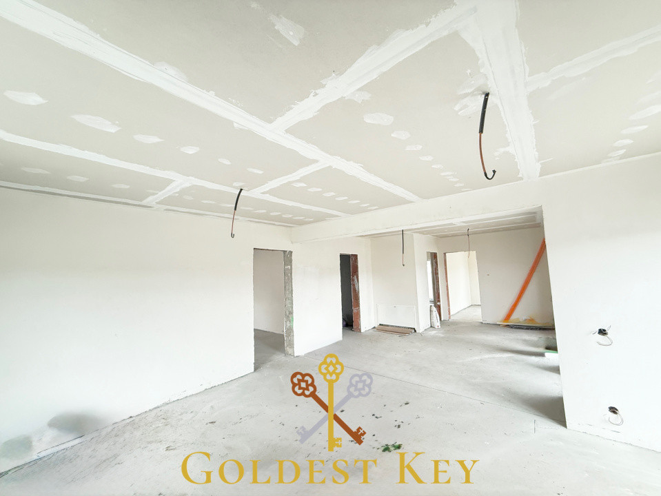 Casa individuală pe un singur nivel cu 4 camere cu CF 