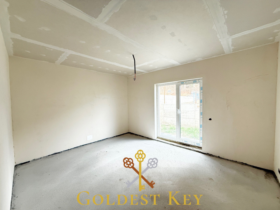 Casa individuală pe un singur nivel cu 4 camere cu CF 