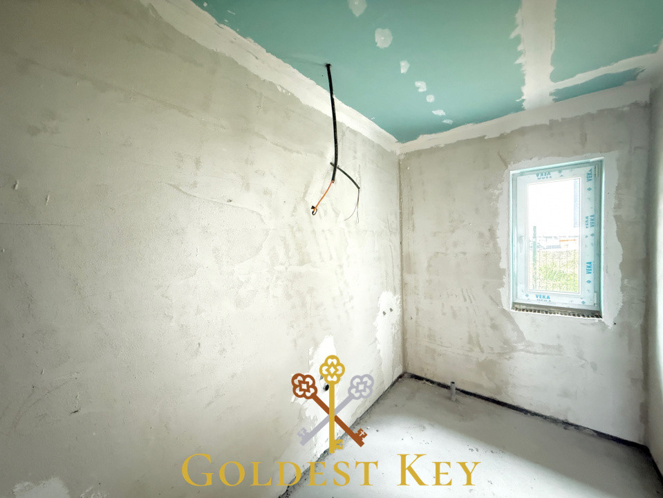 Casa individuală pe un singur nivel cu 4 camere cu CF 